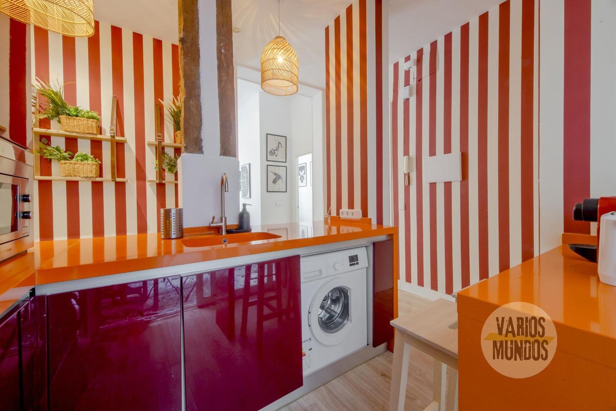 Cool&central Apt Para 7pax En Justicia-centro Apartamento Madri